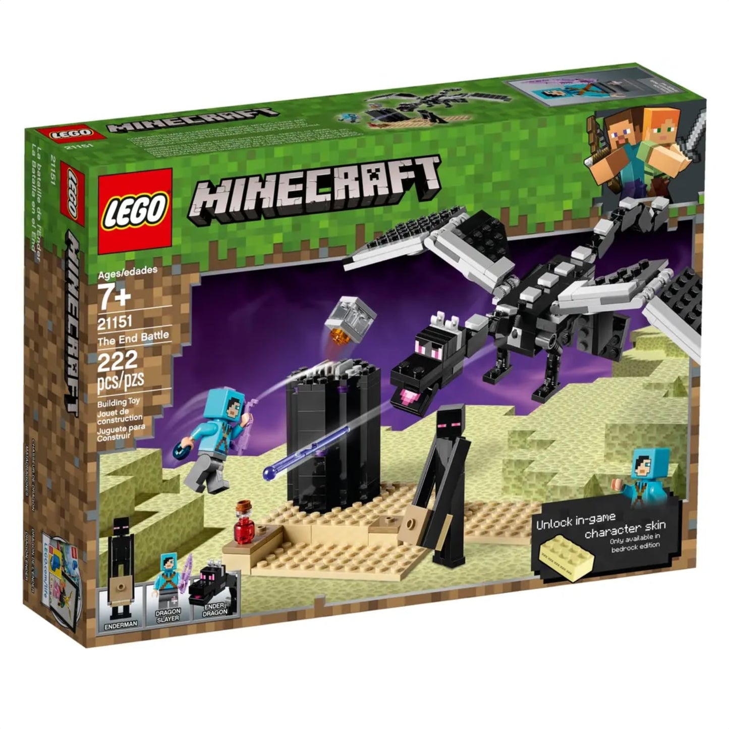 Lego 21151 Minecraft The End Battle