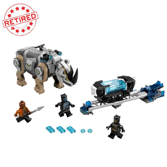Lego 76099 Marvel Black Panther Rhino Face-Off by the Mine