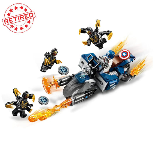 Lego 76123 Marvel Captain America Outriders Attack