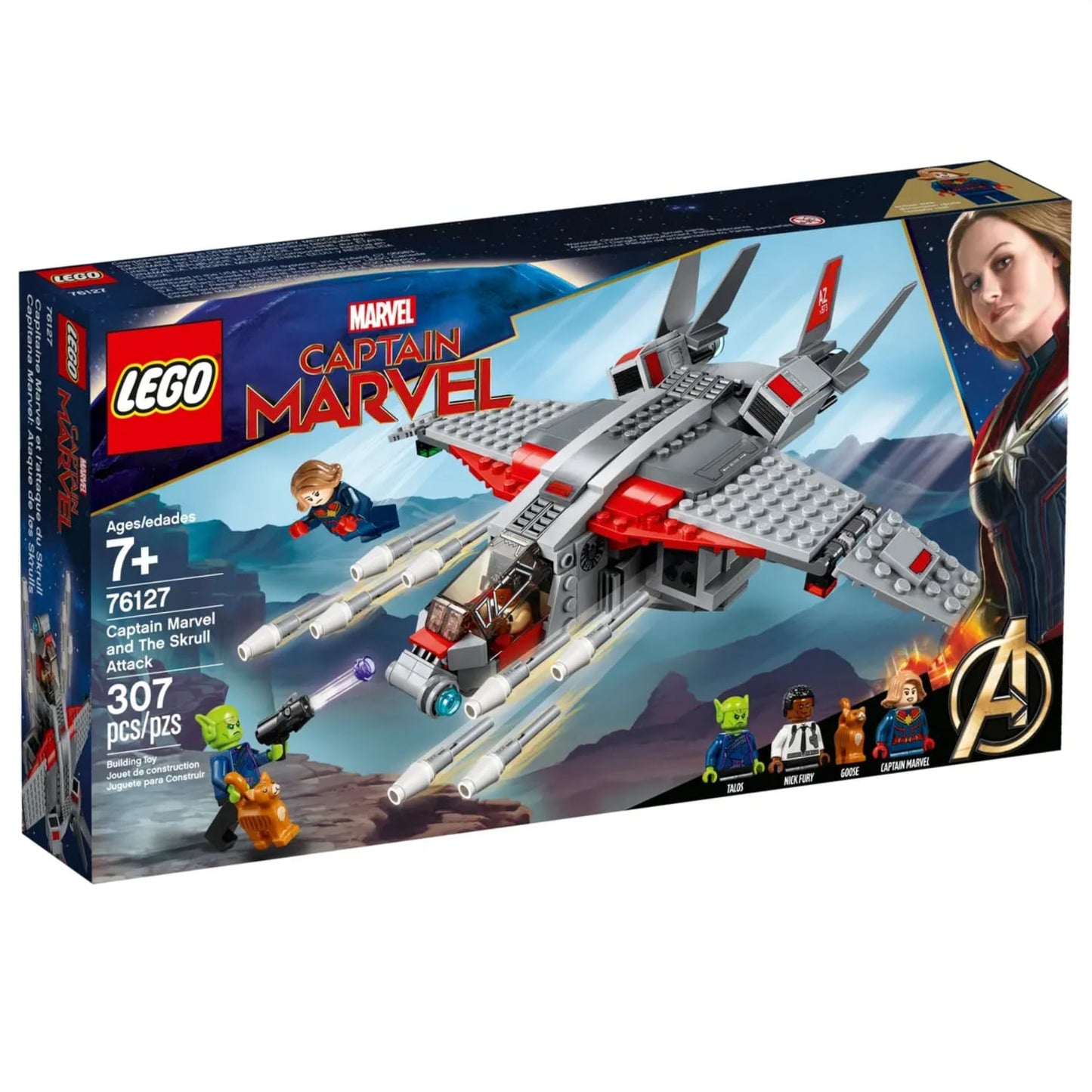 Lego 76127 Marvel Captain Marvel and thel Skrull Attack