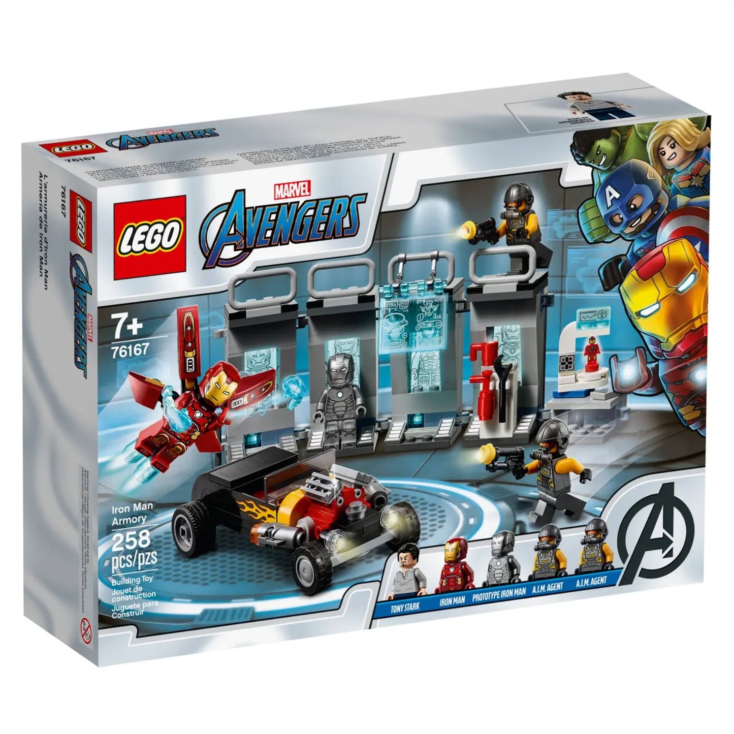 Lego 76167 Marvel Iron Man Armoury