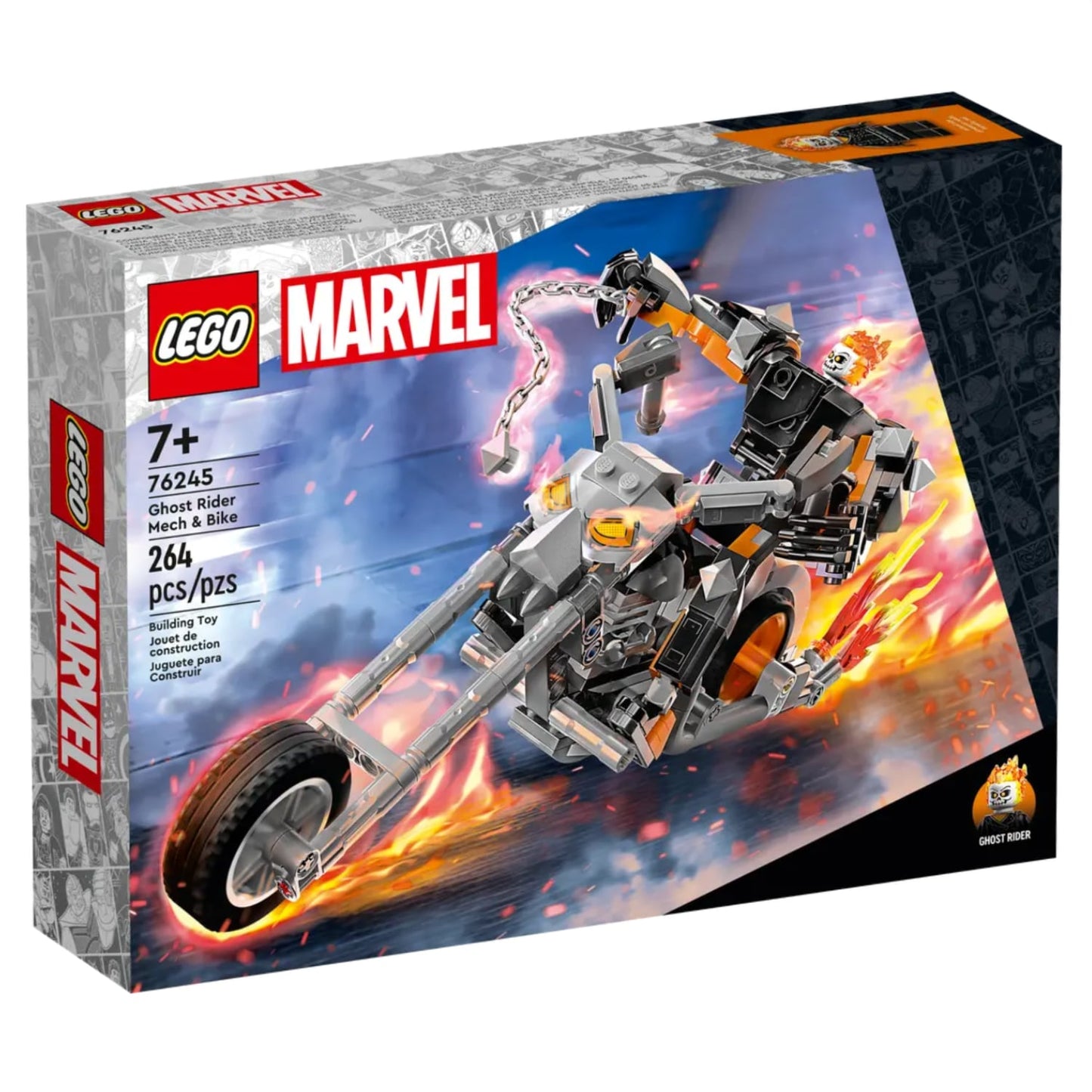 Lego 76245 Marvel Ghost Rider Mech & Bike