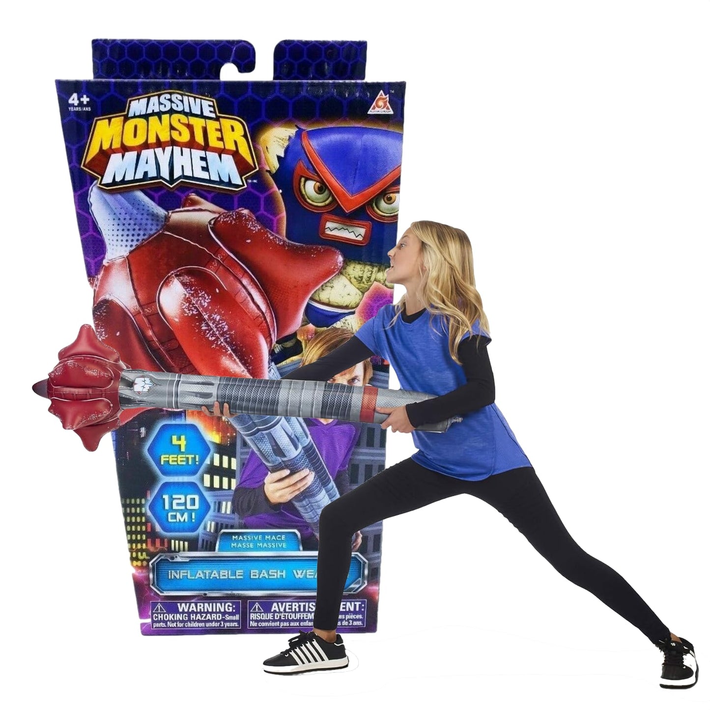 Massive Monster Mayhem - Inflatable Bash Weapons - Choice Of 3
