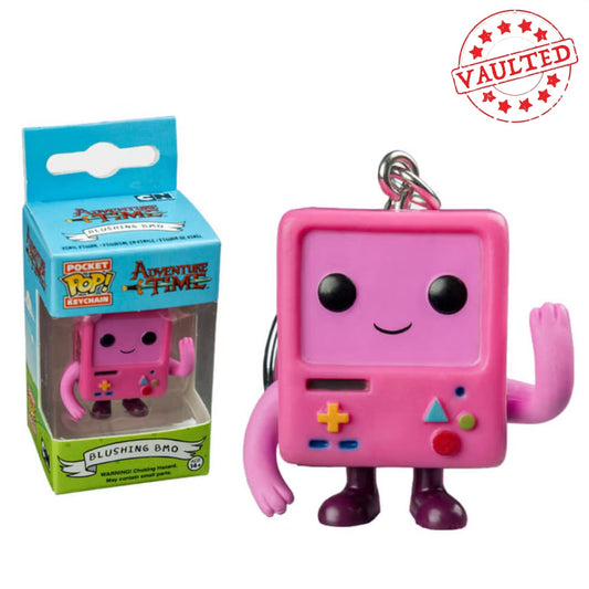 Funko Pocket Pop Keychain Adventure Time Blushing BMO