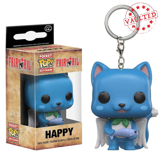 Funko Pocket Pop Keychain Fairy Tail Happy