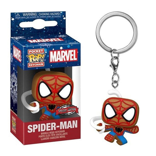Funko Pocket Pop Keychain Marvel Gingerbread Spider-Man