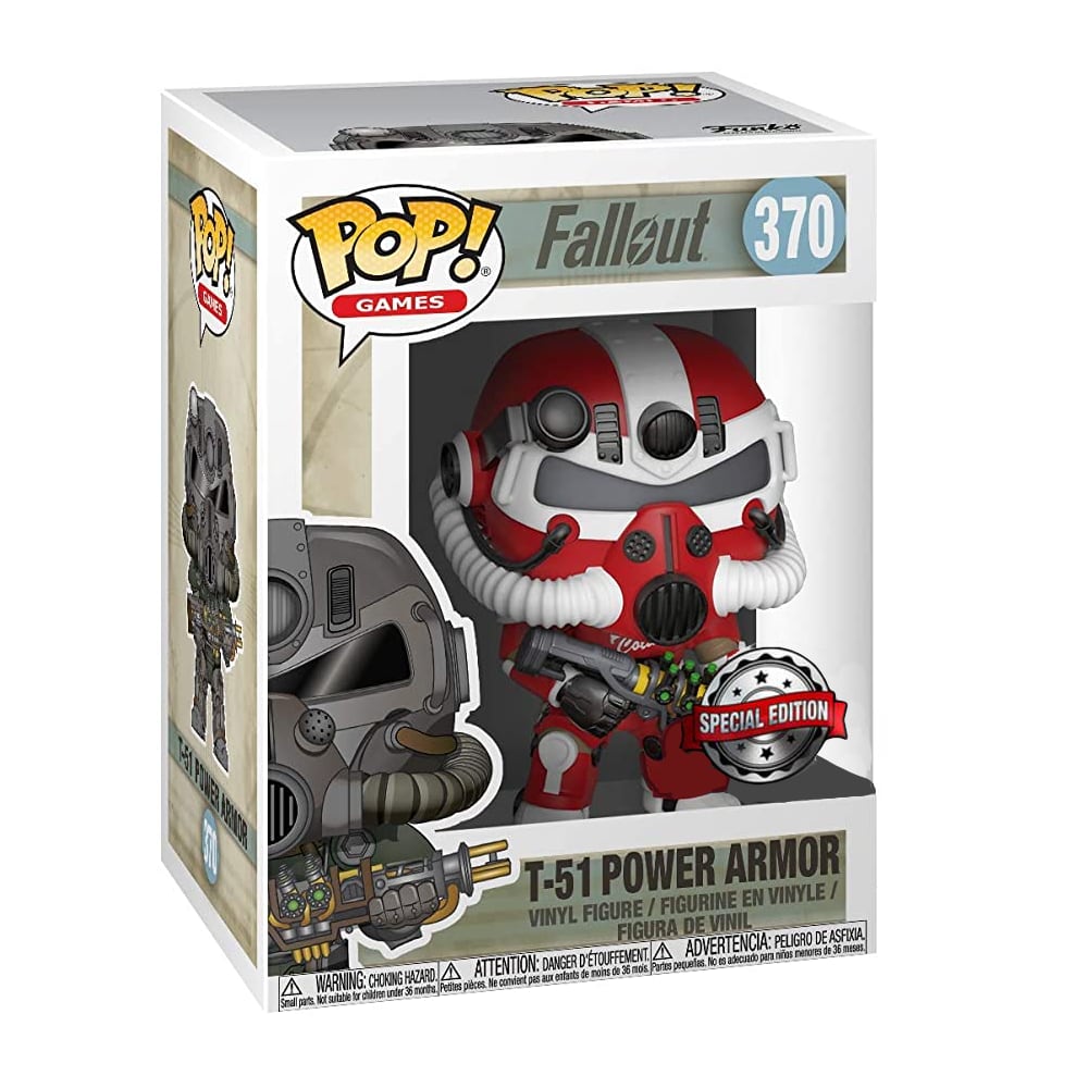 Funko Pop Games Fallout T-51 Power Armour Nuka Cola Special Edition