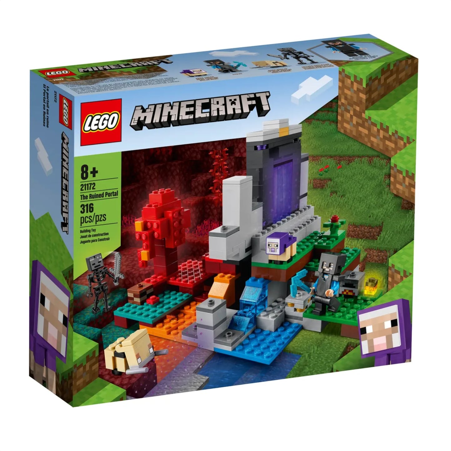 Lego 21172 Minecraft The Ruined Portal