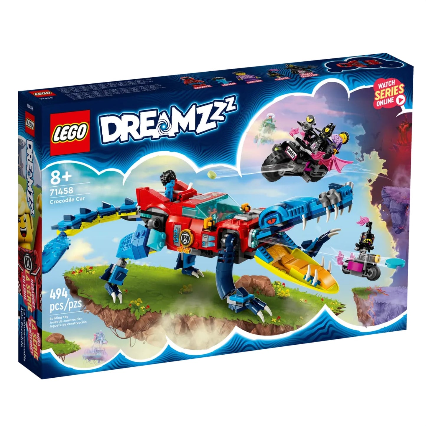 Lego 71458 DREAMZzz™ Crocodile Car - B Stock