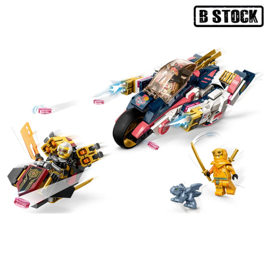 Lego 71792 Ninjago Sora's Transforming Mech Bike Racer - B Stock