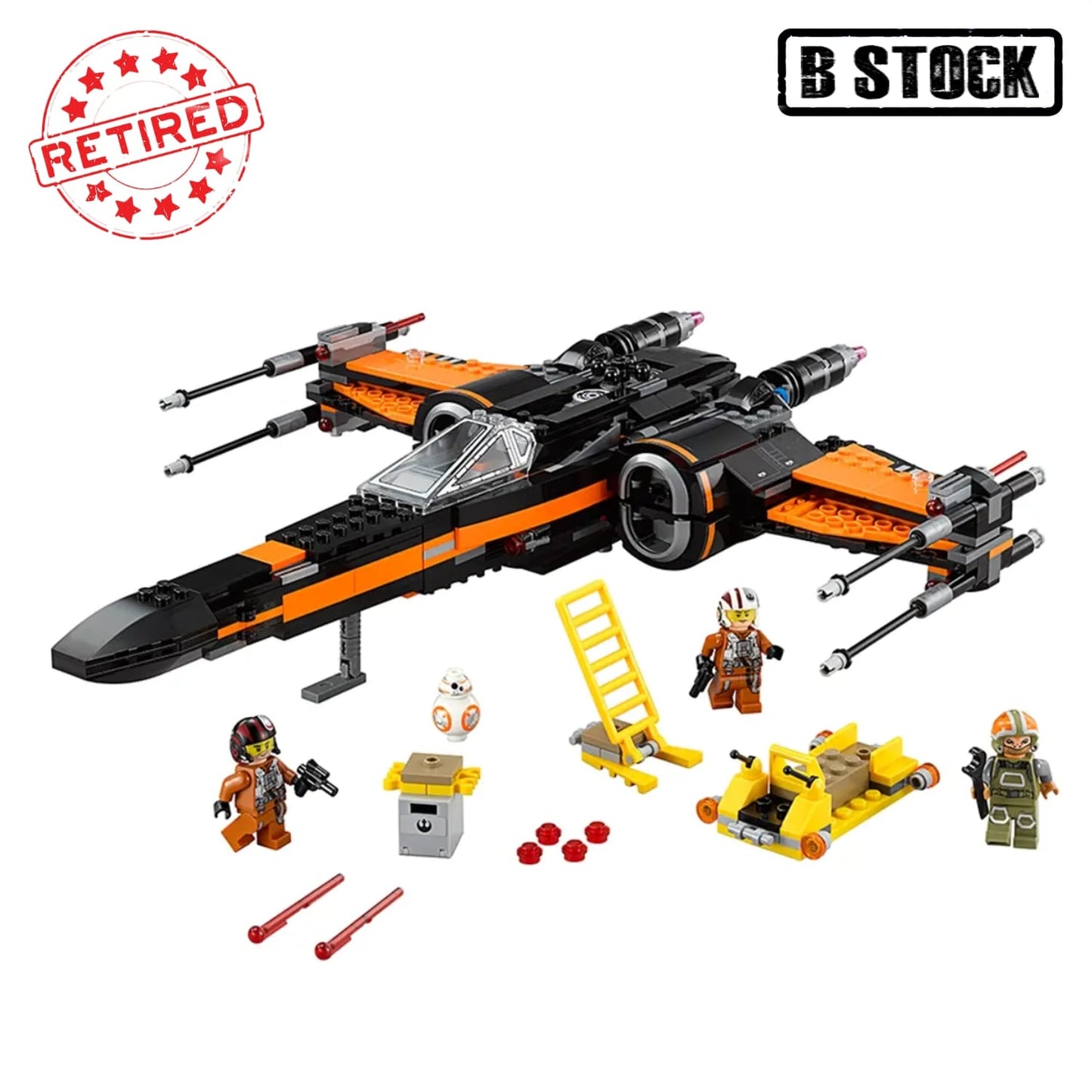 Lego 75102 Star Wars Poe's X-Wing Fighter - B Stock
