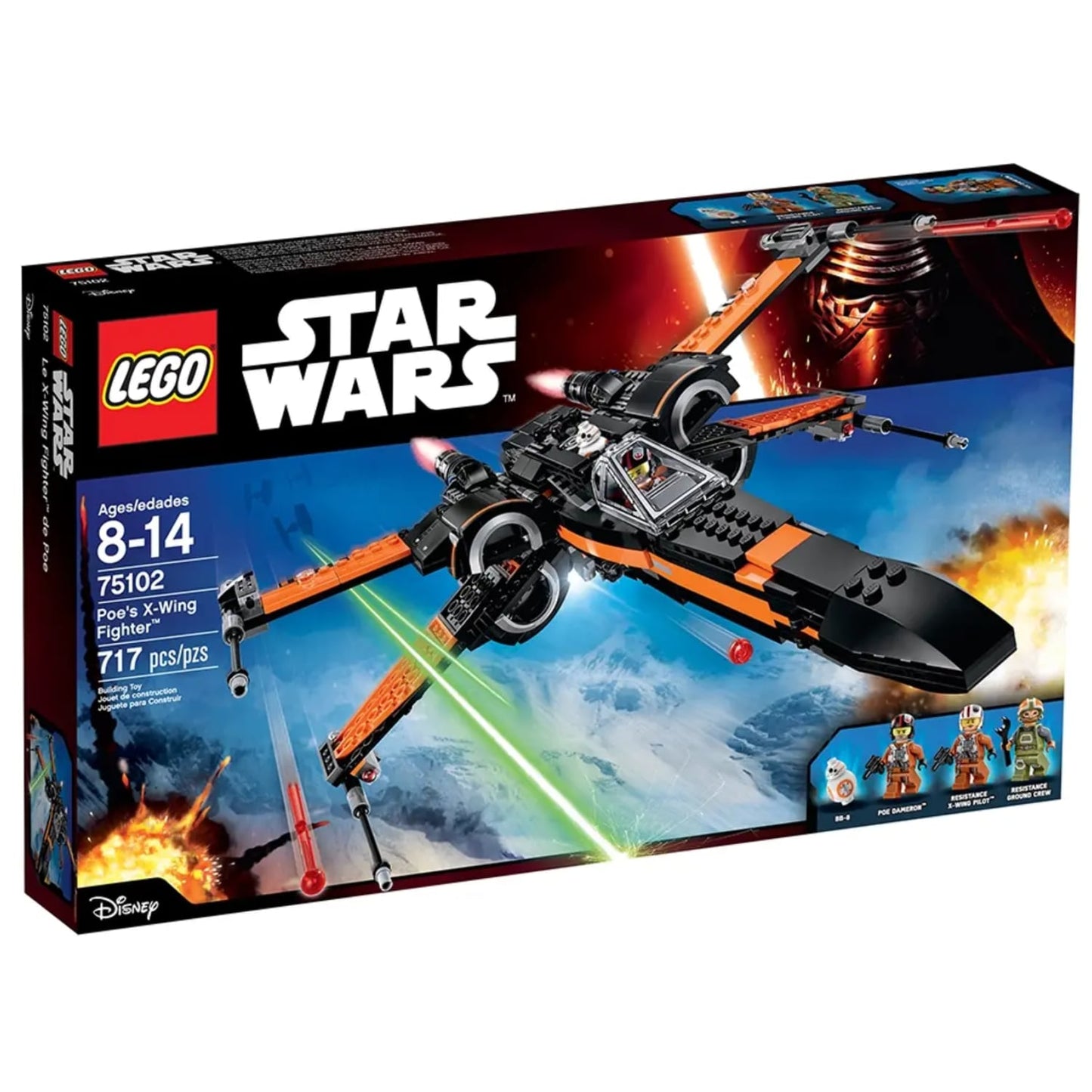 Lego 75102 Star Wars Poe's X-Wing Fighter - B Stock