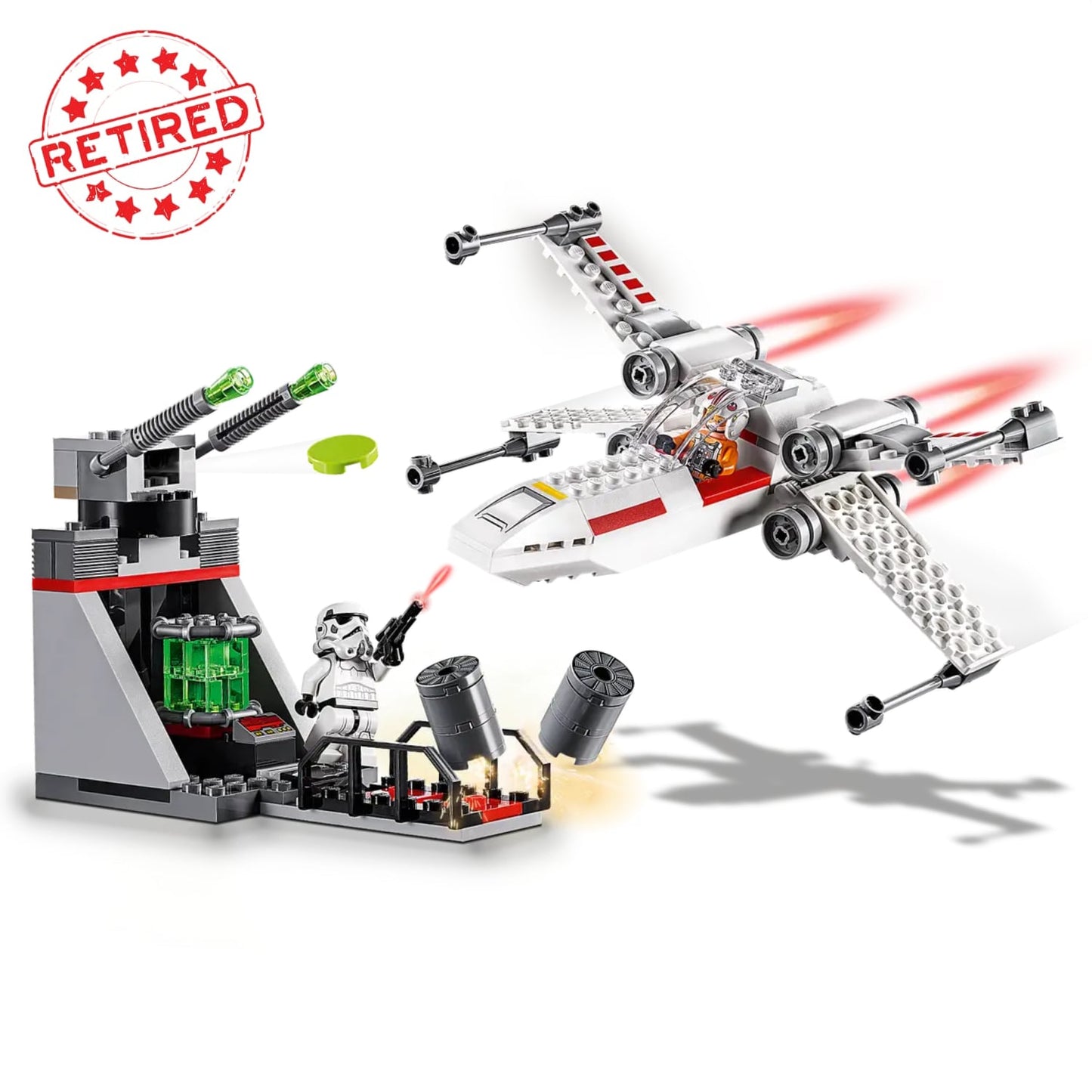 Lego 75235 Star Wars X-Wing Starfighter Trench Run – Darkside Goodies