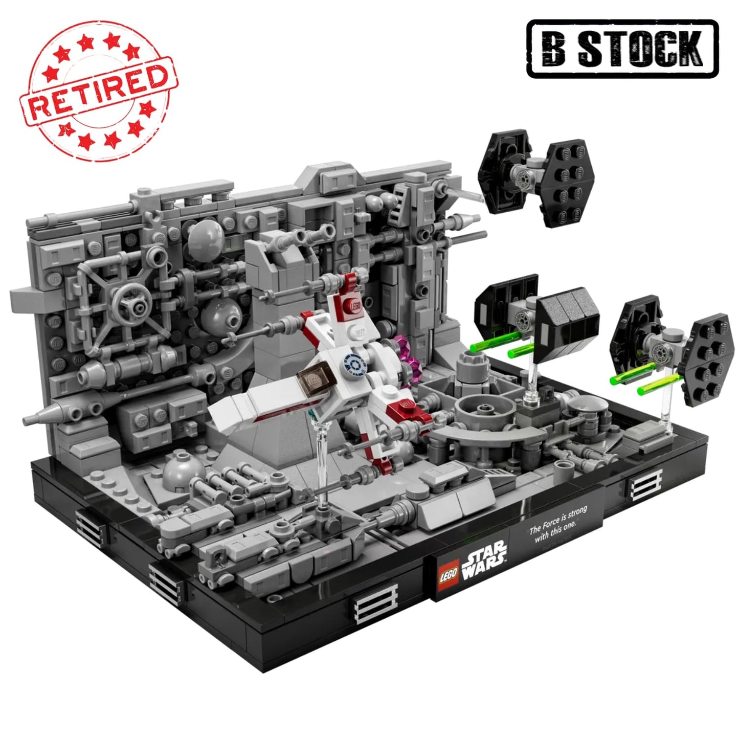 Lego 75328 Star Wars Death Star Trench Run Diorama - B Stock