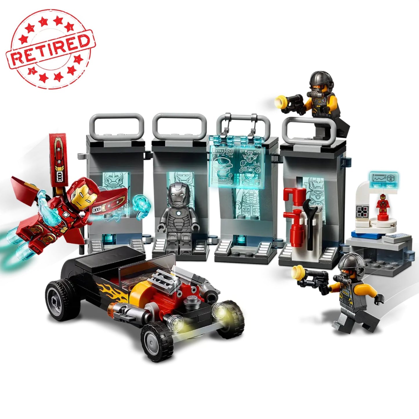 Lego 76167 Marvel Iron Man Armoury