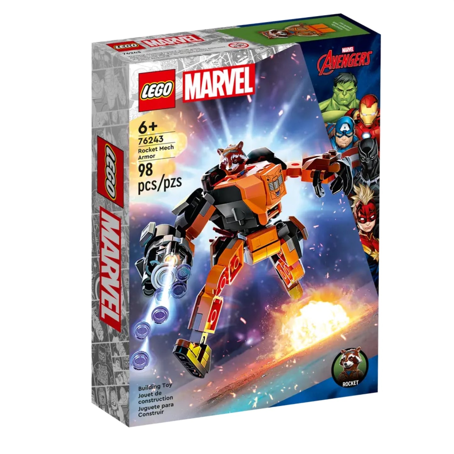 Lego 76243 Marvel Rocket Mech Armour