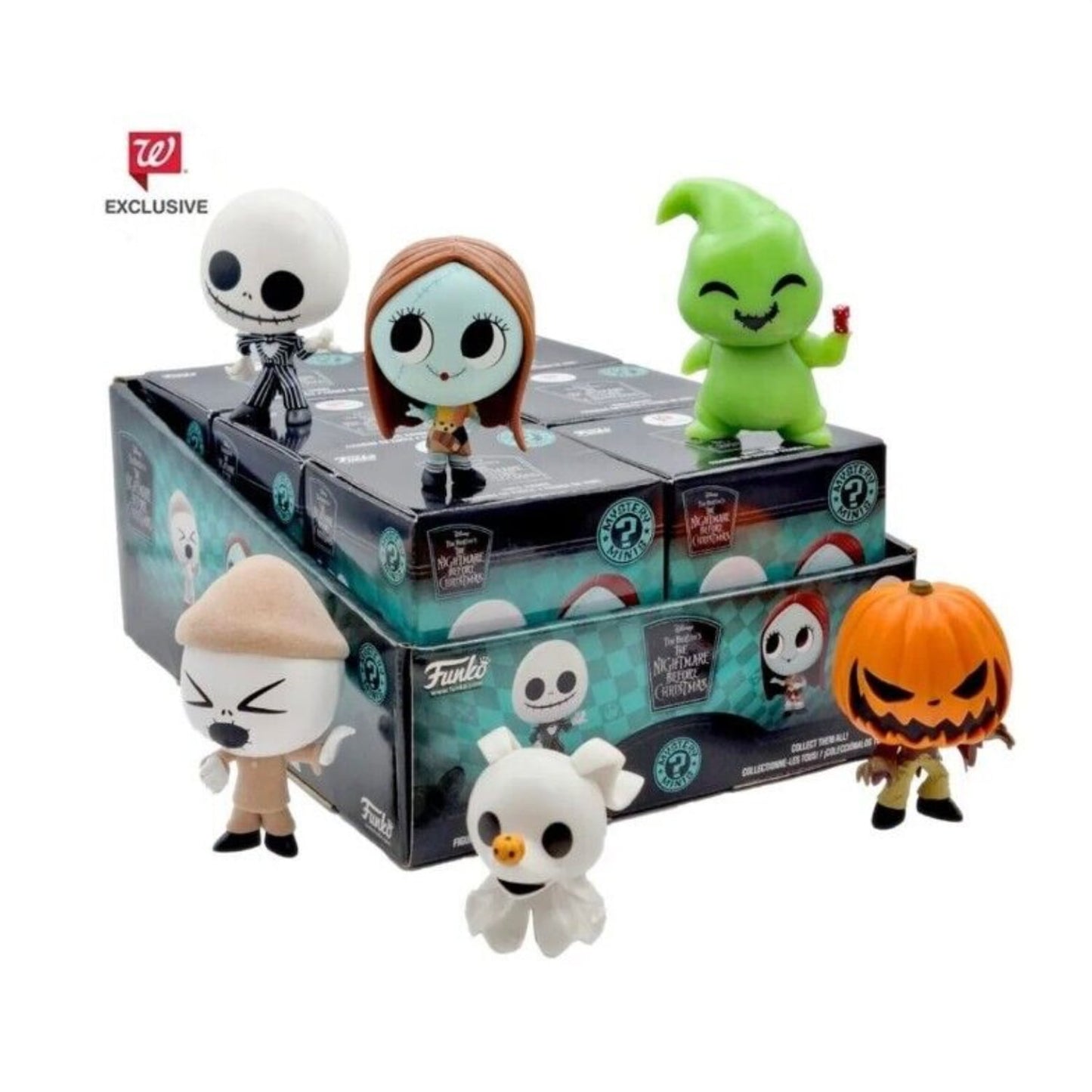 Funko Mystery Minis Disney Nightmare Before Christmas Walgreens Exclusive Full Set of 6