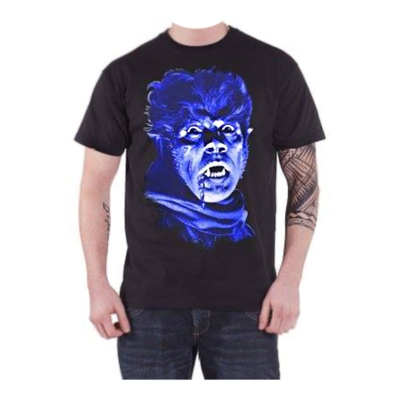 Official Wolfman Face T Shirt
